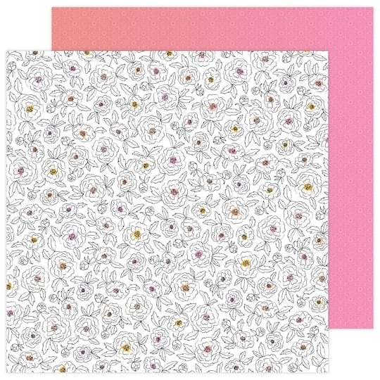 Paige Evans Garden Shoppe #5 12&#x22; x 12&#x22; Double-Sided Cardstock, 25 Sheets